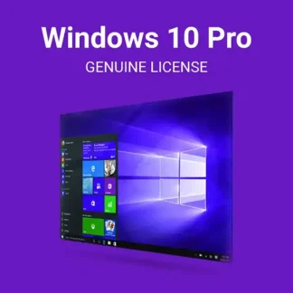 Windows 10 Pro – Genuine Lifetime License