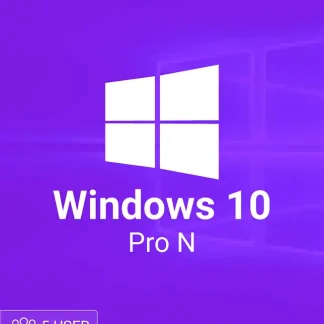 Windows 10 Pro N – 5 User License