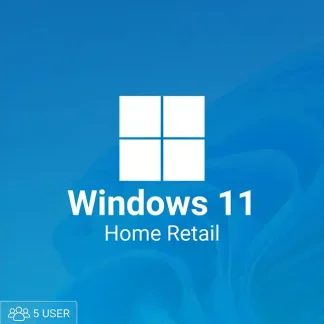 Windows 11 Home Retail – 5 PC License