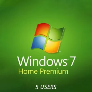 Windows 7 Home Premium – 5 User License